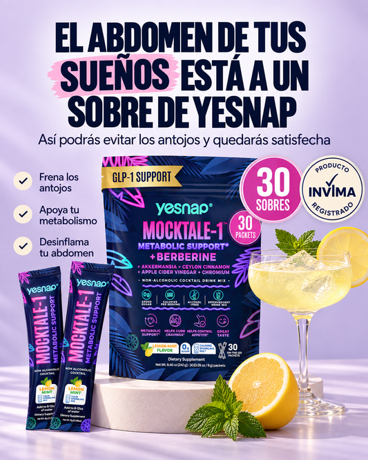 🍋 LIMMA Mocktail coctel para la ansiedad
