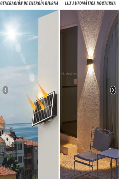 Lámpara Solar Inteligente con Sensor de Movimiento – ¡Se Recarga con el Sol! OFERTA 4x1