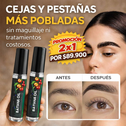 Batana BrowMax - Roll ON Aceite De Batana que acelera el crecimiento de cejas y pestanas 10 Ml