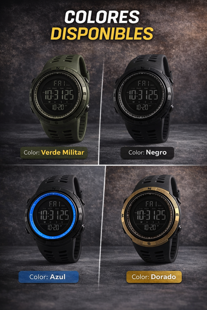 Reloj Sportwatch Tempox - resistente al agua 💦