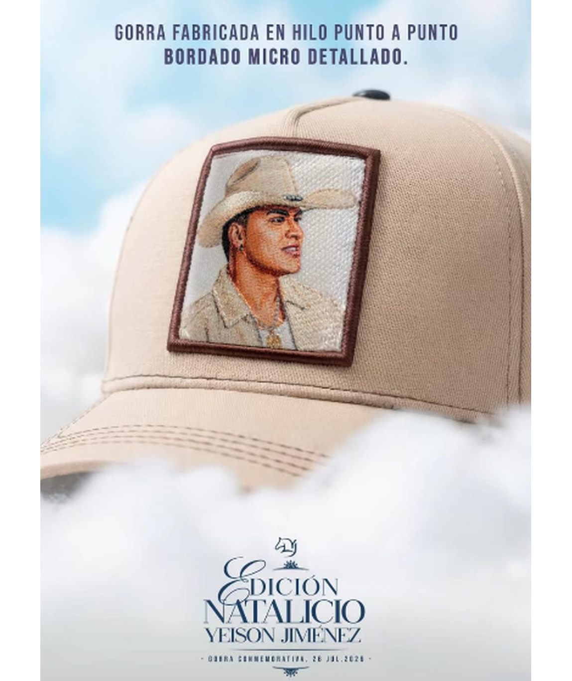 Gorra YJ edición Natalicio -
